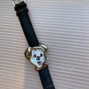 Disney Brand 101 Dalmatians Watch with Leather Band